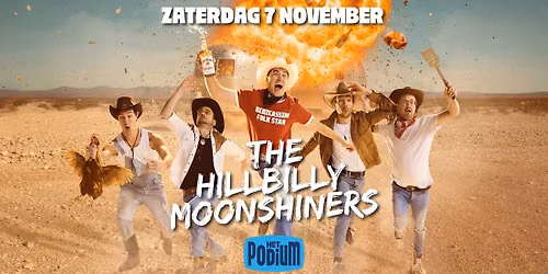 The Hillbilly Moonshiners — muziek in Hoogeveen